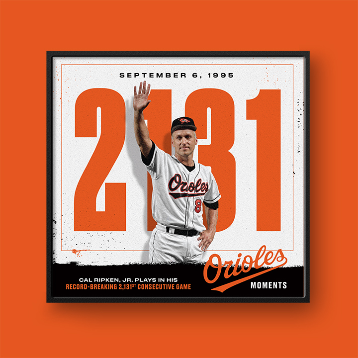 Baltimore Orioles uniform evolution plaqued poster – Heritage